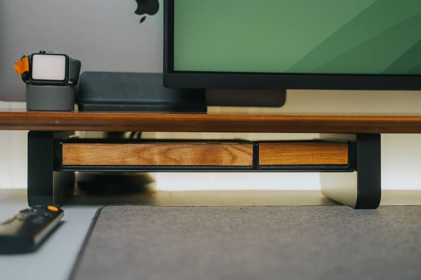 Desk surface essentials — illustrative product photography